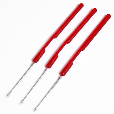 文玩手链串珠工具穿线钩针穿手串佛珠佛头三通散珠引线钩子套装包