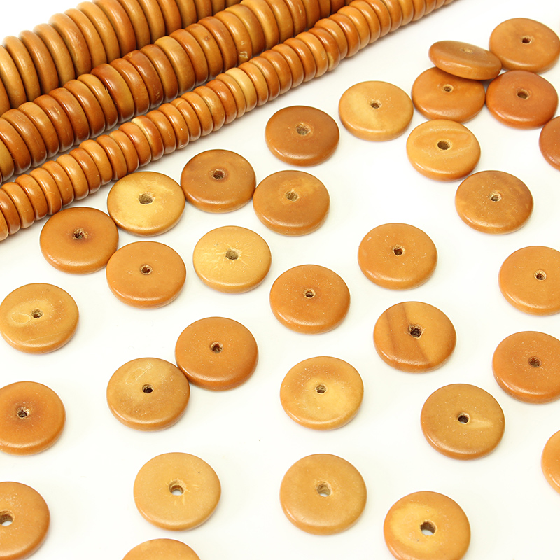 diy天然橄榄核手串配饰散珠