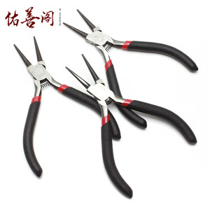 多功能圆嘴钳子串珠手串佛珠文玩念珠首饰编绳工具钳 DIY工具