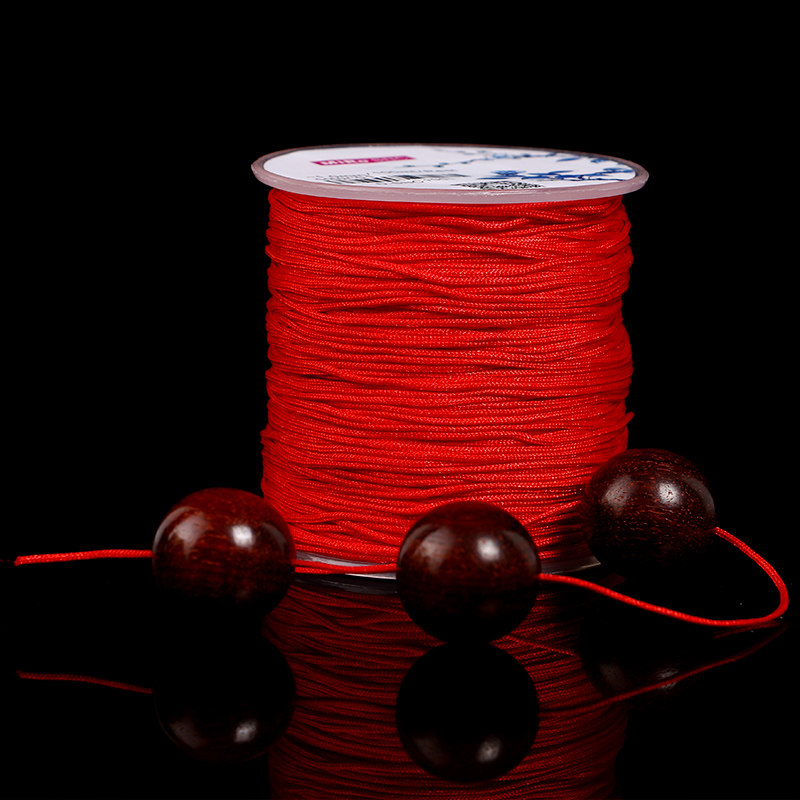 HANDMADE HAND BRACELET BRAIDED LINE DANDELION 72 JADE LINE RED ROPE BRACELET LINE NON-ELASTIC HANDMADE COLOR LINE FOR MEN AND WOMEN