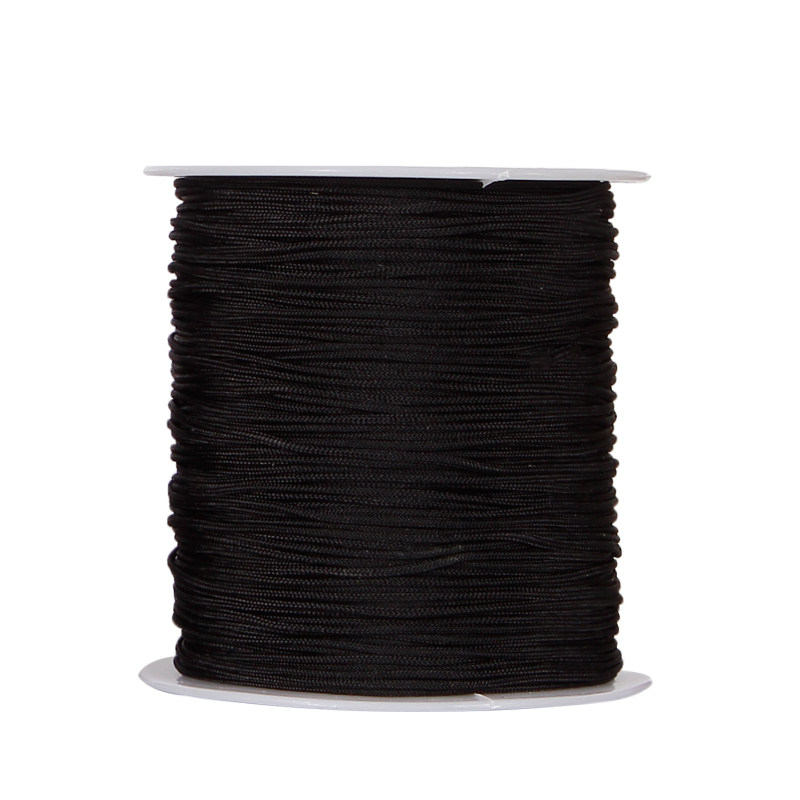 DIY HANDMADE BEADED WIRE CHINESE KNOTS WEAR BEADED THREADS JADE THREADS BRAIDED THREADS BRACELET ROPES JADE ROPES NO ELASTIC THREADS LARGE ROLLS