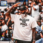 peace增进和平运动短袖 勒布朗詹姆宽松休闲字母increase the T恤