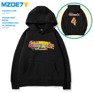 威斯布鲁克掘金卫衣4号威少快船雷霆篮球运动训练球衣带帽棉外套