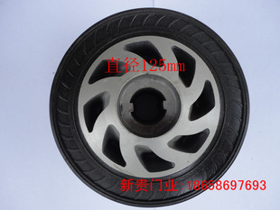 电动门轮子 伸缩门铝心机头轮 红开门轮 伸缩门配件 红开门配件