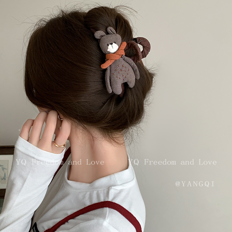 甜美可爱卡通玩偶小动物发夹