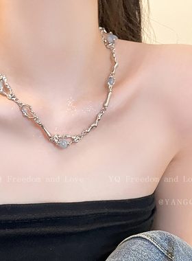 漂亮绝美高级感晚礼服项链女款小众轻奢choker锁骨链2026新款配饰