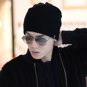 潮冬天冷帽针织毛线帽套头帽男士 保暖韩版 羊毛加绒 帽子男冬季