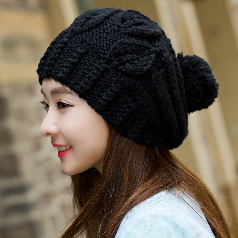 【羊毛编织】加绒毛线帽