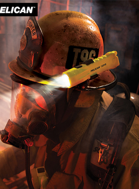 PELICAN派力肯3315专业防爆消防手电进口户外防水高亮LED手电筒