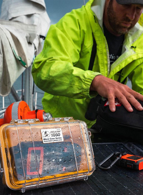 PELICAN派力肯1050户外防水防潮盒塘鹅手机播放器耳机微单保护盒