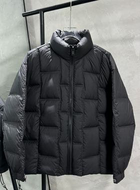 2025冬季新款泡芙羽绒服男款冬季高级感90白鸭绒超轻高级感外套潮