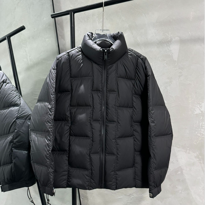 超轻泡芙羽绒服男款90白鸭绒