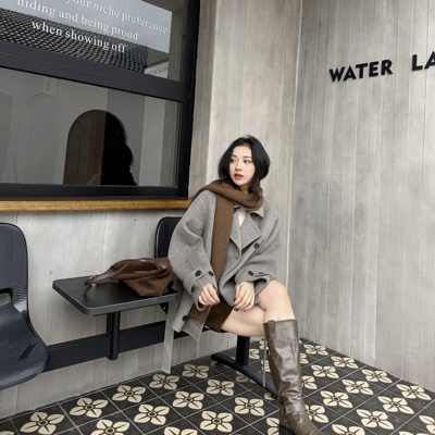 悠然系列丨Merino羊毛·Alpaca羊驼丨MM宽松慵懒六粒扣大衣MY6238