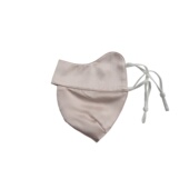 100桑蚕丝19姆米素绉缎 MY5785 户外带出气孔遮脸透气真丝口罩