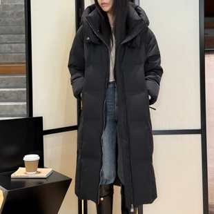 鹅绒羽绒服 极寒雪立方 800蓬白鹅绒｜长款 充绒 MY6474 265克