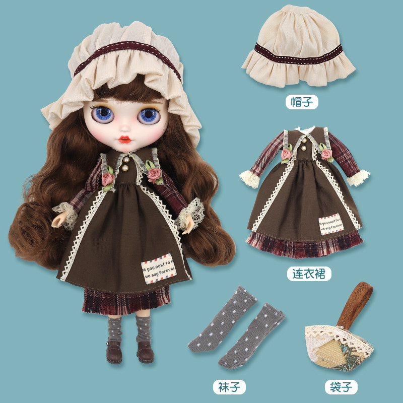 DBSBlythe女小布娃娃衣服