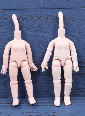 德必胜迷你娃手办美结猪素体身体ob11素体可接GSC粘土头obitsu11