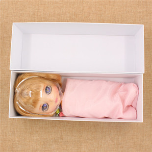 ICY DBS Blythe小布娃娃 bjd6分娃盒子收纳盒透明罩面罩保护罩DIY