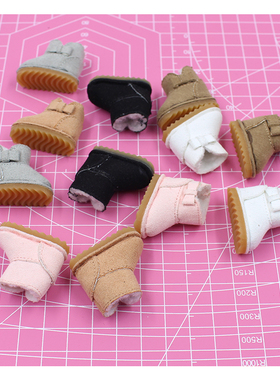 ICY小布娃娃鞋子 靴子 雪地靴 licca 丽佳azoneob24 8分 冬天