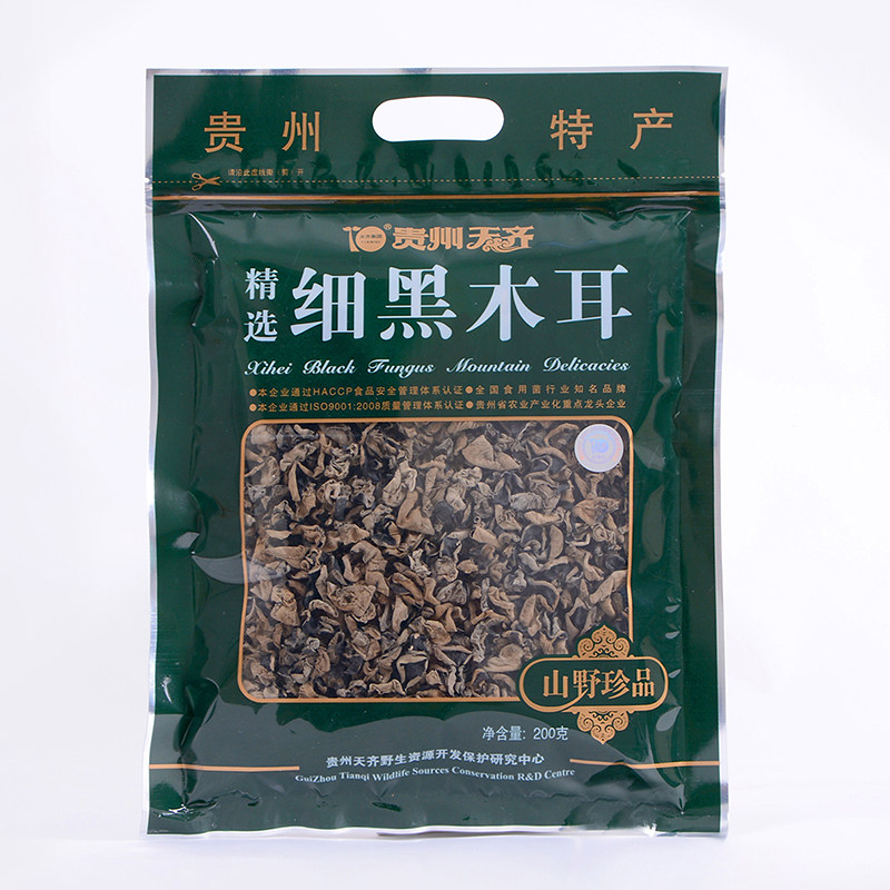 【3袋装】天齐贵州特产细木耳200g新鲜干货肉厚软糯无硫 旗舰店|ruв категории зерно риса/север и Юг сухих грузов/приправы, север и Юг сухих грузов/мясо сухих грузов, сухогрузный/родной, чёрный гриб - от Buy2taobao.com для оказания профессиональной услуги покупки агента Taobao