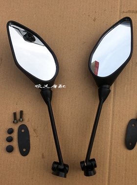 力帆摩托车LF150-10S KPR150/200左右后视镜倒车镜反光镜