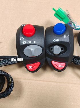 适用力帆V16 LF250-D/E/K V16PLUS左右手把开关总成喇叭开关启动