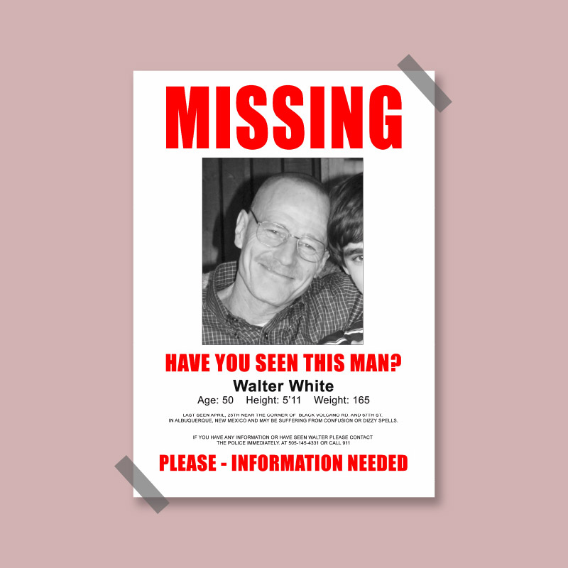 海报买3送1绝命毒师海报装饰画