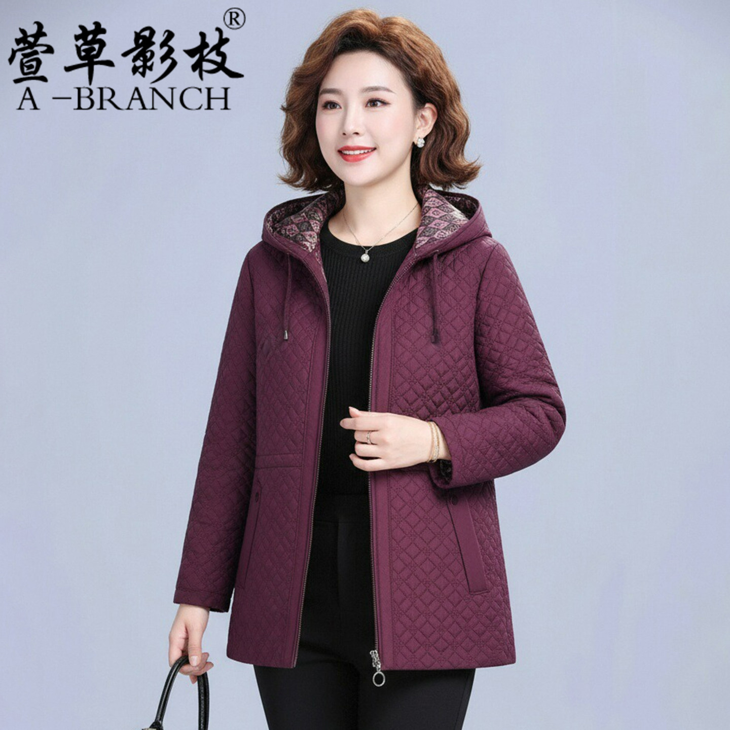 中老年秋冬阔太太棉衣外套2026新款中年女士棉服洋气妈妈夹棉外套