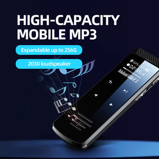 厂家直销外贸Q55专业录音笔高清降噪智能声控超长待机随身MP3播放