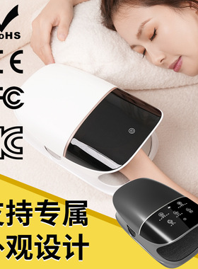 新款手部按摩仪虎口智能热敷牵引拉伸手指关节电动无线手指按摩器