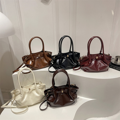 芊舒祺托特包女2026新款时尚简约百搭高级感大容量通勤复古手提包