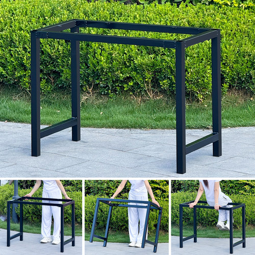 柔通加厚款书桌架办公桌支架桌腿