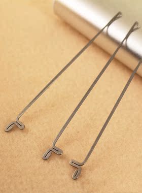 三通钩线针带舌头小钩针手串佛珠长约7.8cm钩针DIY工具
