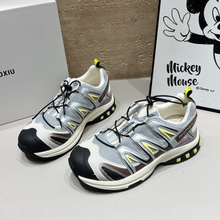 户外登山鞋 百搭低帮系带休闲运动鞋 潮 女2026新款 巴宝秀厚底老爹鞋