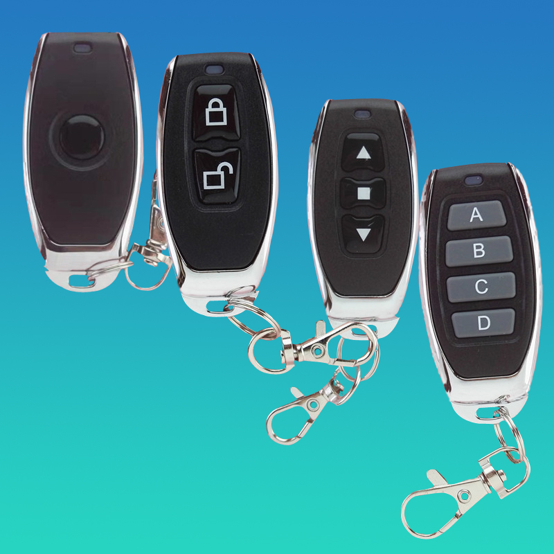 ev1527金属小辣椒遥控器315/433频率1键2键3键4键门禁遥控手柄