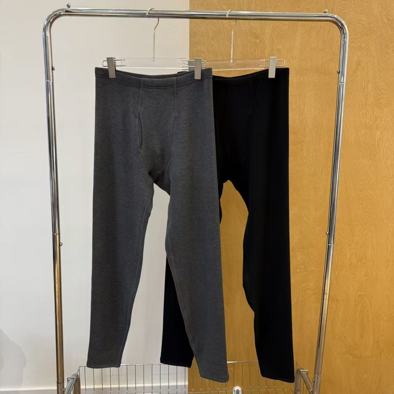 【柳条儿】500g终极加厚男士华绒秋裤Q弹软糯高腰打底裤