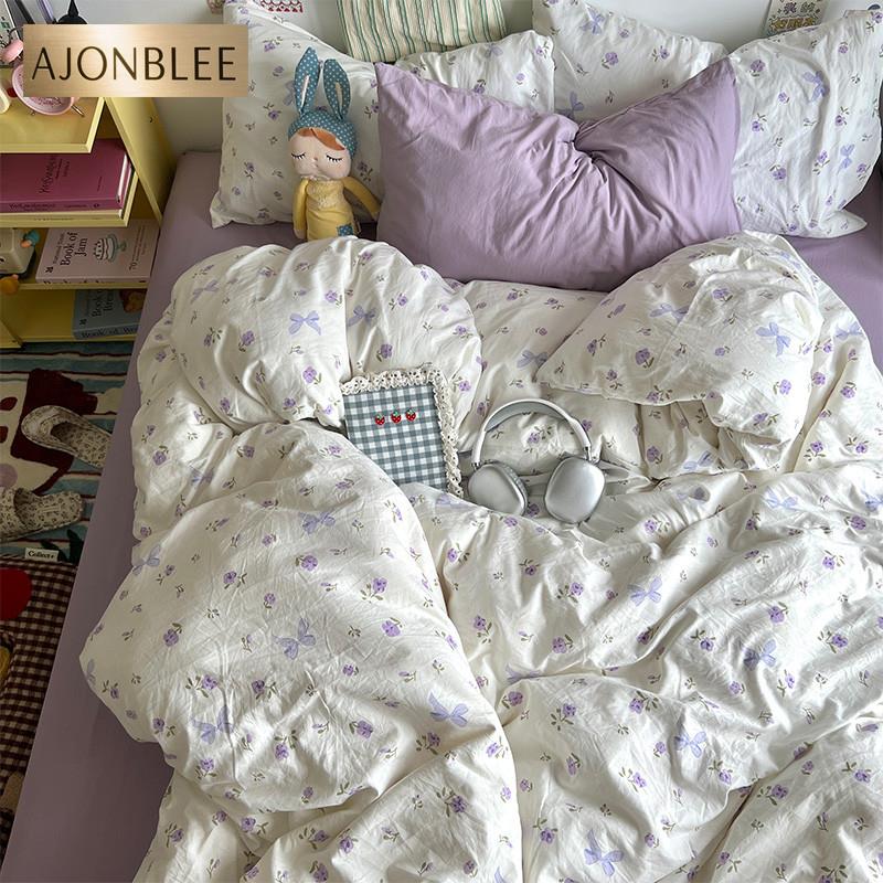 A类床上四件套全棉纯棉2025新款被套床单被罩床品学生宿舍三件套4