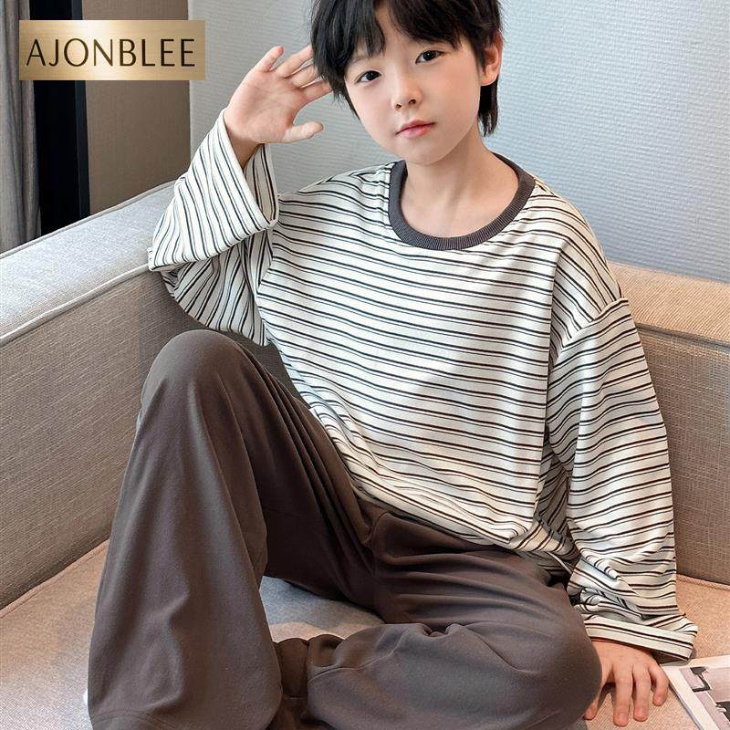 儿童睡衣男孩2025新款秋冬季大男童家居服德绒加厚青少年长袖套装,童装/婴儿装/亲子装,家居服套装,淘宝优惠券,粉丝福利购,淘宝优惠卷