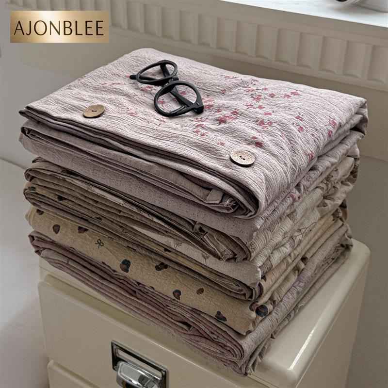 A类床上四件套纯棉全棉2025新款被套被罩床单学生宿舍磨毛三件套4