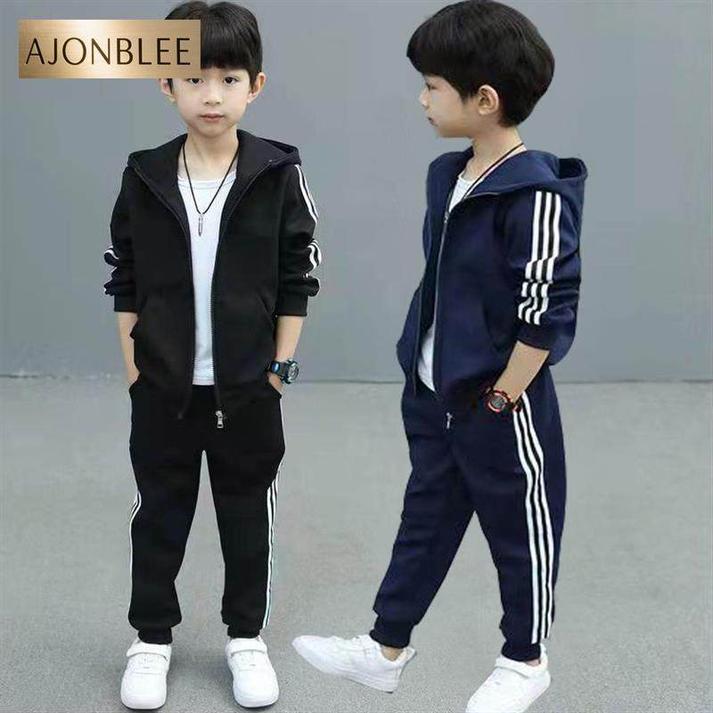 男童运动套装春夏款2025新款棒球服春秋纯棉休闲青年成人全棉正品