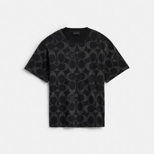 代购 标志休闲T恤 coach蔻驰新款 CLOT经典 CDD51 COACH 专柜正品