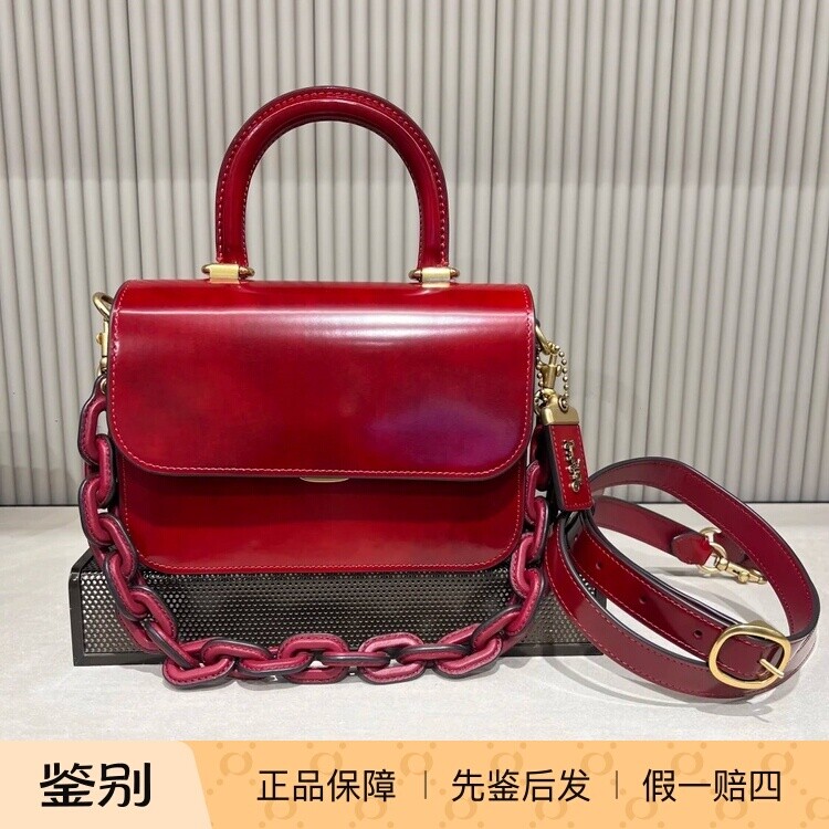 香港 专柜正品代购 COACH/蔻驰新品ROGUE顶部手柄手袋