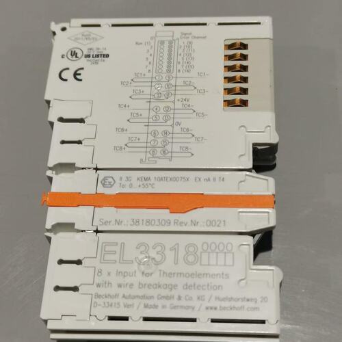 议价热电偶输入模块EL3318EL3314EL3312
