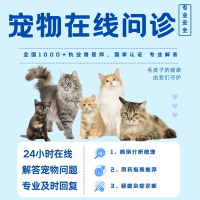 宠物在线问诊兽医猫狗异宠