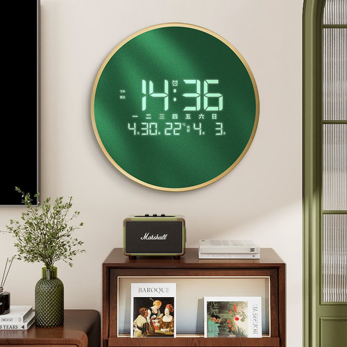 2025新款网红钟表挂钟客厅家用