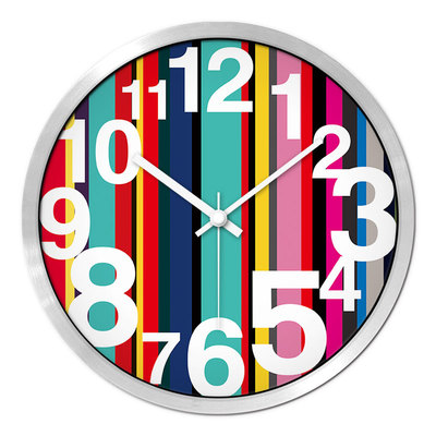 摩门创意风卧室现代时尚石英钟表