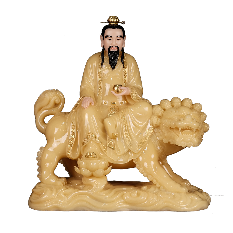 金旺来太乙救苦天尊汉白玉神像