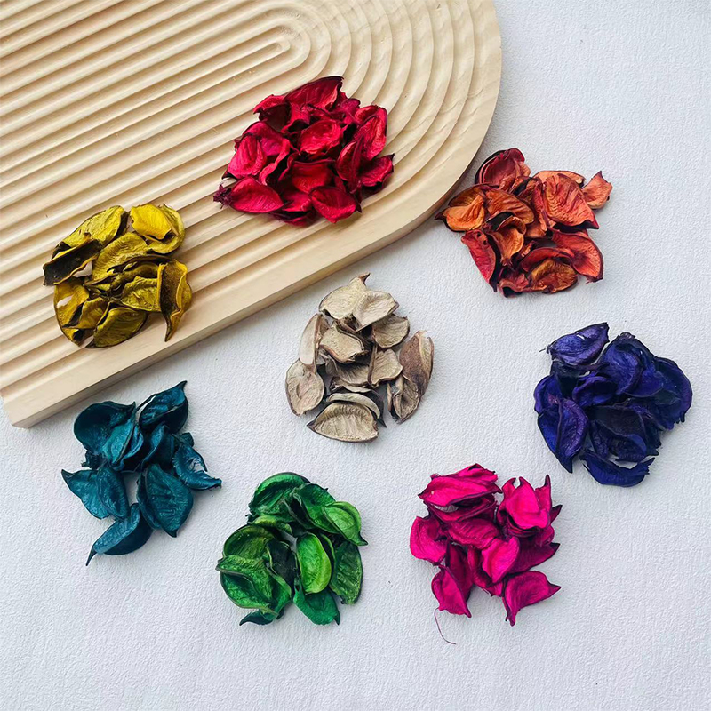 【棉花壳】天然植物染色棉花壳橱窗软装布置拍摄道具干花果壳花环