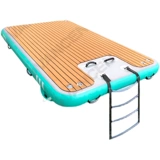 Плавающая плавающая платформа eva non -slip -кровать, плавающая кровать, кресло для отдыха, яхта, чтобы остановить волшебный ковер с причалкой, может сложить плавучий ряд