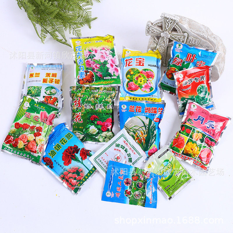 Organic fertilizer, flower and green plant fertilizer, flow